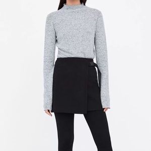 Zara Buckle black skirt